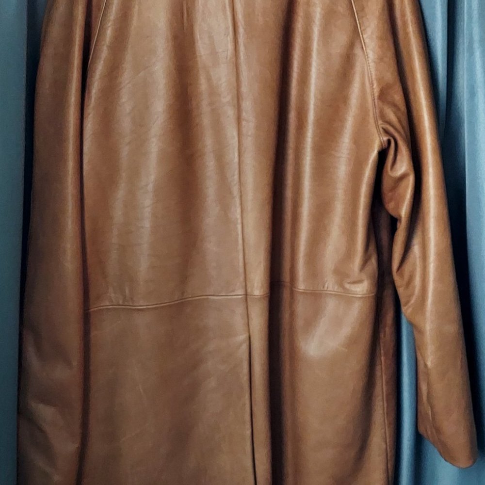 Burberry London Leather Coat - Picture 2 of 8